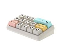 Storage Bag Keyboard Temporary Parking Card Telephone Number Plate Car Interior Accessories Dashboard Phone Number Parking Plate Mechanical Keyboard Design