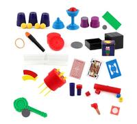 Storage Bag Kids Magical Set Over Illusion Tricks With Accessories And Wand Fun Educational Toy For Little Magicians Creative Magical Gifts