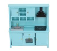 Storage Bag Kitchen Cabinet Figure Model Realistic Vintage Life Scene Dolls House Pretend Game Furnishings For Kitchen Wooden Dollhouses Accessories