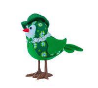 Storage Bag Lighted Bird Lamp Ornament Tabletop Decorations Green Dolls Figurine SaintPatrick's Window Decor Party Supplies Glowing Christmas Decorations Home Farmhouse Shelf Display Decor