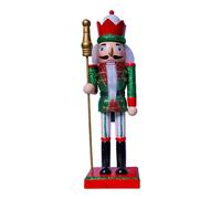 Storage Bag New Puppet Wood Nutcrackers Decorations Ornament Soldier Wood Festive Home Decor Christmas Decoration Party Decorations Desk Decor Nightstand Ornament