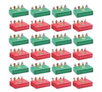 Storage Bag Pack Of 24 Christmas Cookie Boxes Festival Treat Gift Paper Case Decorative Biscuits Packaging Box Treat Holders Christmas Baking Supplies