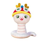 Storage Bag Plush Snake Dolls For Chinese New Year Traditional Chinese Zodiacal Dolls Symbol Of Wisdoms Prosperities For Home Decors Cultural Zodiacal Toy