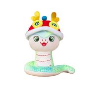 Storage Bag Plush Snake Dolls For Chinese New Year Traditional Chinese Zodiacal Dolls Symbol Of Wisdoms Prosperities For Home Decors Cultural Zodiacal Toy