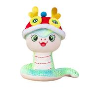 Storage Bag Plush Snake Dolls For Chinese New Year Traditional Chinese Zodiacal Dolls Symbol Of Wisdoms Prosperities For Home Decors Cultural Zodiacal Toy