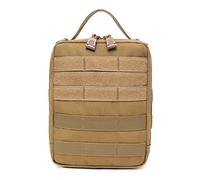 Storage Bag Portable Lighthouse Camping Light Storage Bag Nylon Large Capacity for Goal Zero ML4 (Khaki)