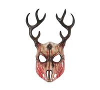 Storage Bag Reindeer Full Face Masquerade Antlers Deer Head Halloween Party Carnivals Deer Head Halloween Masquerade Reindeer Full Face