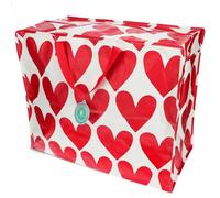 REX LONDON Jumbo Storage Bag - Hearts