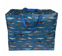 Storage Bag Rex London Jumbo Sharks Bleu 78 L