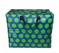 REX LONDON Green on Blue Spotlight Jumbo Storage Bag