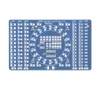 Storage Bag Running Light Kit Rotating LED Light Board Develop Soldering Techniques Welding Training Rotating Learning Electronic Training Board