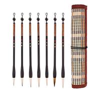 Storage Bag Small Calligraphy Brush Chinese Calligraphy Pen Fit For Regular/Cursive Scripts Copybook Kid Beginner Gift Brush For Beginners Small Chinese Watercolor Painting Japanese Pen