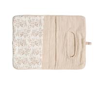 Storage Bag Soft Cotton Infant Bed Rails Storage Organizers Bag Providing Quick Access to Essential During Nighttime Care Cotton Crib Pouches