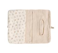 Storage Bag Soft Cotton Infant Bed Rails Storage Organizers Bag Providing Quick Access to Essential During Nighttime Care Cotton Crib Pouches