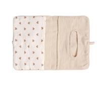 Storage Bag Soft Cotton Infant Bed Rails Storage Organizers Bag Providing Quick Access to Essential During Nighttime Care Cotton Crib Pouches