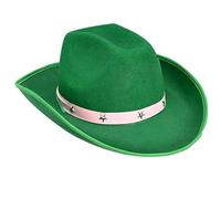 Storage Bag Solid Color Cowboy Hat Theme Party Wide Brim Hat Unisex Costume Hats Hippies Cap Halloween Costume Cool Accessories Belted For Outdoor Activities
