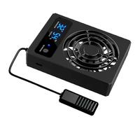 Storage Bag Terrariums Ventilator Cooling Fan Reptiles Tanks Hangable Air Coolers Automatic Terrariums Chiller Temperature Control Fan Intelligent Cooling Fan