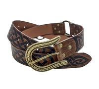 Storage Bag Unique Knight Belt In Middle Ages Crafted With Fine Leather Adjustable Length Accessory For Various Occasions Belts For Women Men Belts Pu Engraved Western