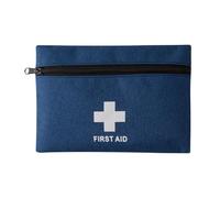 Storage Bag with Organized Compartments Ideal for Outdoor Adventures and Family Use Lightweight Medicine, Navy Blue, L, Mass Beauty