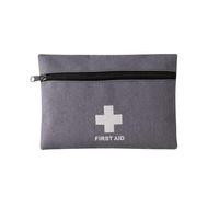 Storage Bag with Organized Compartments Ideal for Outdoor Adventures and Family Use Lightweight Medicine, Gray, S, Mass Beauty
