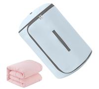 Storage Bags for Duvet, Space Saving Compression Organizer for Moving | Storage Bags for Bedding | Closet, Bedroom, Dorm, University, Home, Blanket, Down, Pillow,