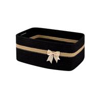 Storage Basket Gift Shelf Bin Nursery Organiser Linen Fabric Foldable With Handle
