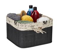 Storage basket Laundry Hamper Organiser Box 3 kg Handle Hole Storage Bin