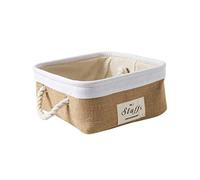 Storage Basket, Morbuy Toys Blankets and Laundry Newborns Gifts Nursery Organizer for Organizing Bin-Collapsible Hamper Original Linen and Fabric Diaper Boxes Holders Water-proof (square 11* 11* 4’’)