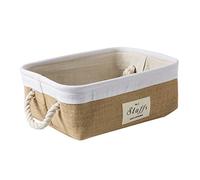Storage Basket, Morbuy Toys Blankets and Laundry Newborns Gifts Nursery Organizer for Organizing Bin-Collapsible Hamper Original Linen and Fabric Diaper Boxes Holders Water-proof (rectangle 13* 10* 4’’)