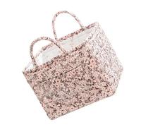 Storage Basket Set with Open-Top Access and Handles, C | Built-in Handles, Front Exterior Pockets, Separate Storage for Toys and Plush Toys in Living Room Areas