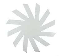 Storage Basket Template for Quilting and Crafting, Woven Spiral DIY Sewing Ruler in 8 Inch, 12 Inch, 15 Inch - Reusable PET Material for Home Organization(15INCH)