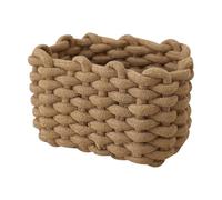 Storage Baskets - Bathroom Storage Baskets | Bathroom Organiser | Stackable Organizer Changing Mat Basket Woven Rope for Children Girls The House