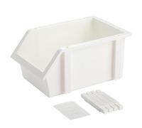 Storage Baskets - Stackable Japanese-Style , Storage Boxes, Organizer Bins | Pantry Bins, Snack Bin, Toy Organizer or Office Supplies Desktop Stationery and Medicine