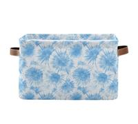storage baskets Tie-dye Vanilla Blue collapsable and waterproof decorative baskets with sturdy handle tubs Decorativos 2 pack for rv bulto para ropa