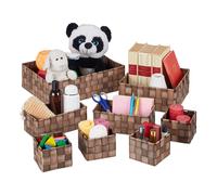 Storage baskets Woven Organisers Decorative Bins Stackable Containers Waterproof