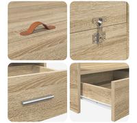 Storage Bed Frame with Drawer with Headboard & footboard w/ Storage 120 x 190 cm