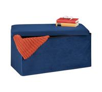 Storage bench Decorative Seating 100 kg 80 L Storage Ottoman Foldable Bench