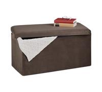 Storage bench Decorative Seating 100 kg 80 L Storage Ottoman Foldable Bench