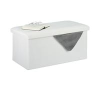 Storage bench Folding Seat Toy Organiser 84 Litres MDF Material Storage Ottoman