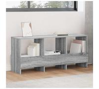 vidaXL Magazine Rack Grey Sonoma 102 x 30 x 45 cm