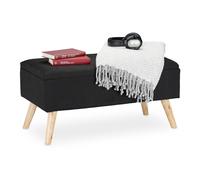 Storage bench Hallway Chest 120 kg 40 L Storage Ottoman Padded Entry Bench