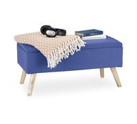 Storage bench Hallway Chest 120 kg 40 L Storage Ottoman Padded Entry Bench