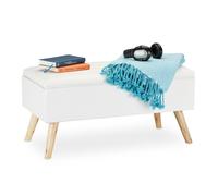 Storage bench Hallway Chest 120 kg 40 L Storage Ottoman Padded Entry Bench