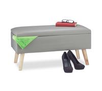 Storage bench Hallway Trunk 120 kg Padded Storage Chest Entryway Bench Foam Seat