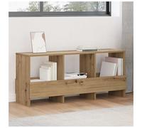 vidaXL Magazine Rack Artisan Oak 102 x 30 x 45 cm