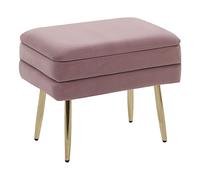 Storage Bench ODESSA Pink Velvet
