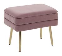 Storage Bench ODESSA Velvet Pink