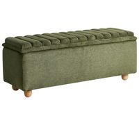 Storage Bench SALIDA Fabric Green