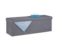 Storage bench Toy Box 300 kg 130 L Storage Ottoman Padded Bench Folding Bench