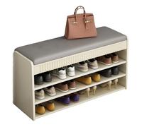 Storage Benchs,Shoe Changing Stool At The Entrance,Tiers Solid Wood Shoe Benchs Storage With Seat,Simple Assembly,Save Time,Dry,Comfortable,For Living Room Lounge Hallway Bedroom